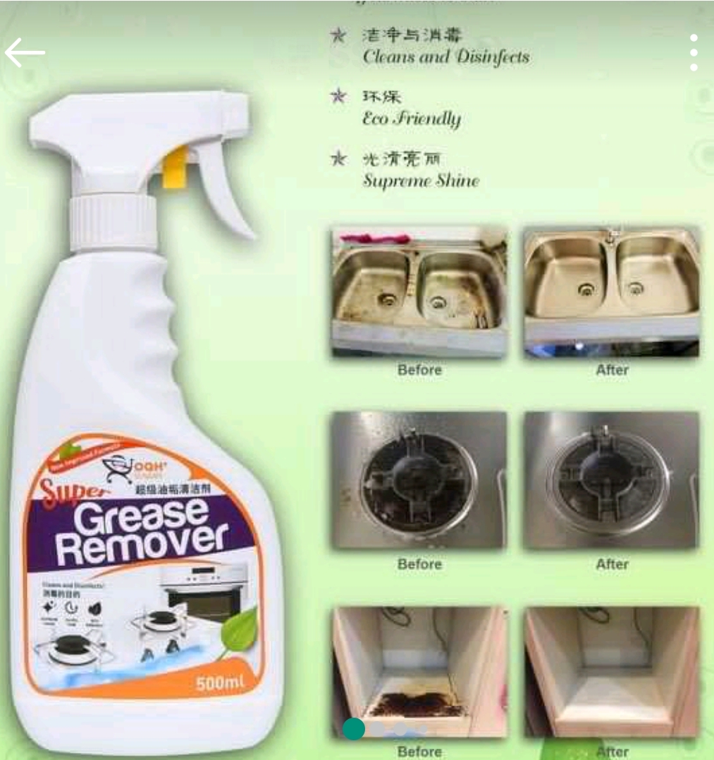 Multi Purpose Grease Remover Ong Gas